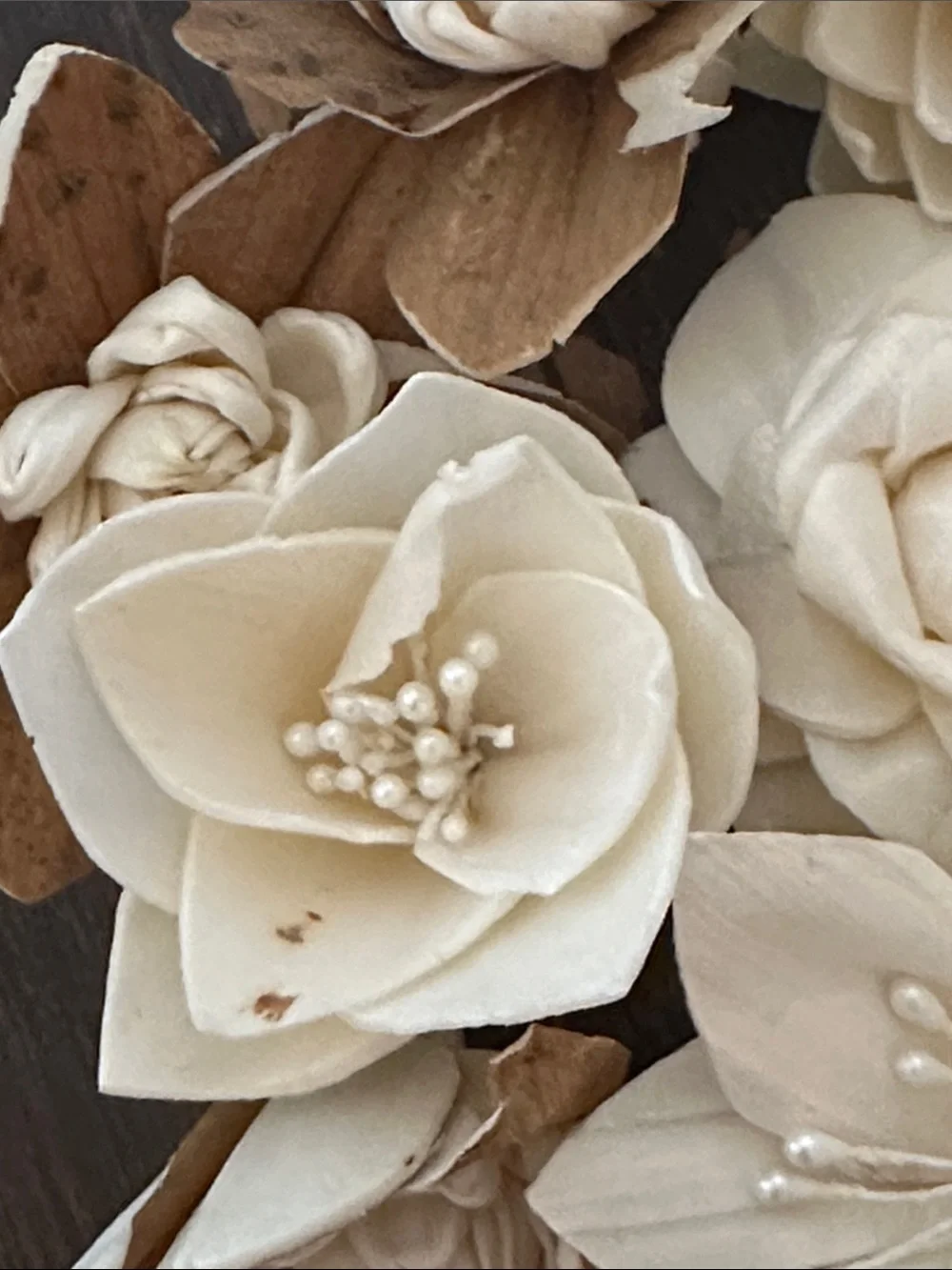 Wood Sola Flowers - unique 10 for weddings crafts SECONDS IMPERFECT READ DESCRIP